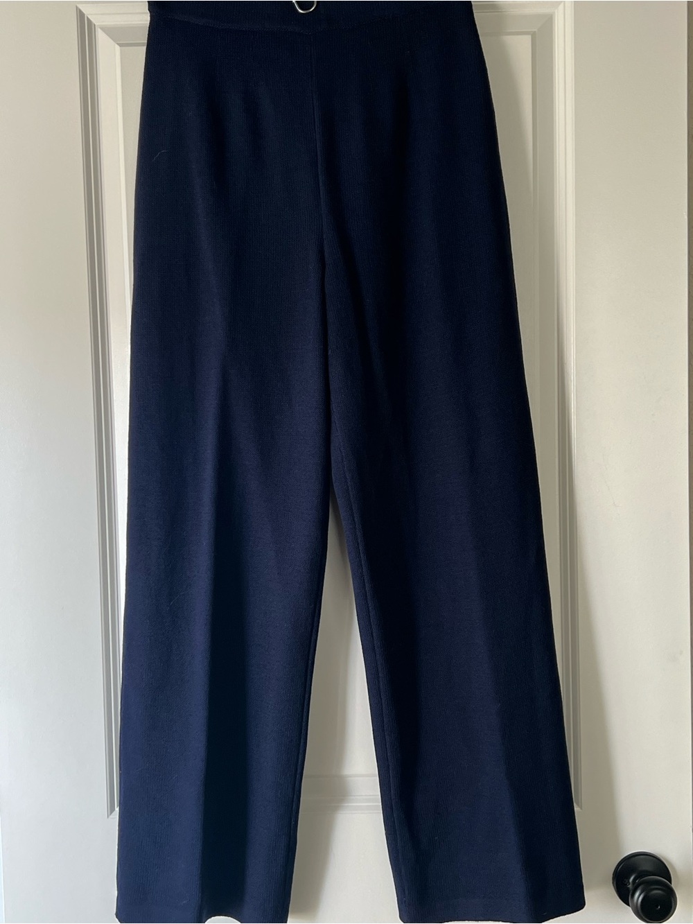 St. John Collection Navy Knit Pants